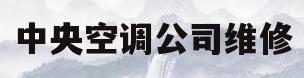 中央空调公司维修(中央空调公司维修电话)
