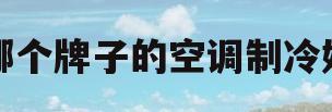 哪个牌子的空调制冷好(哪个牌子的空调制冷好还省电)