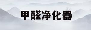 甲醛净化器(甲醛净化器原理)