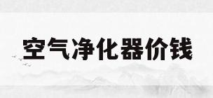 空气净化器价钱(空气净化器多少钱一个?)