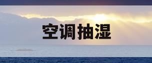 空调抽湿(空调抽湿还是制冷除湿效果好)