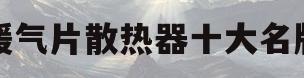 暖气片散热器十大名牌(暖气片散热器十大名牌排名)