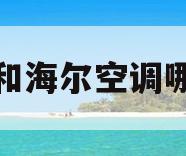 格力和海尔空调哪个好(格力空调有哪些型号和系列)
