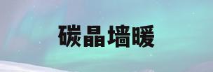 关于碳晶墙暖的信息