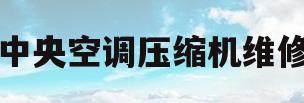 中央空调压缩机维修(中央空调压缩机维修师傅招聘)