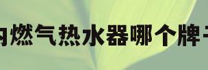国内燃气热水器哪个牌子好(国内燃气热水器哪个牌子好十大排名)