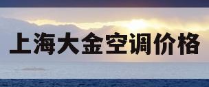 上海大金空调价格(上海大金空调价格查询表)