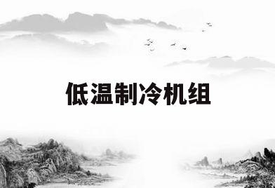 低温制冷机组(低温制冷机组品牌)