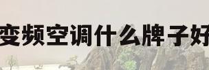 变频空调什么牌子好(变频空调好还是定频空调好)