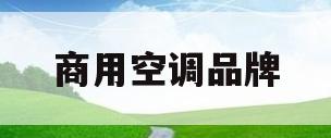 商用空调品牌(商用空调品牌介绍及主要产品对比)