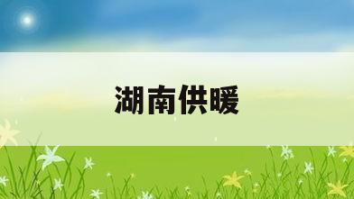湖南供暖(湖南供暖设备)