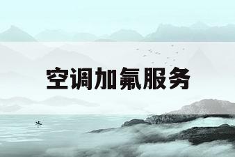 空调加氟服务(空调加氟服务多少钱)