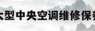 大型中央空调维修保养(中央空调系统维护保养方案报价)