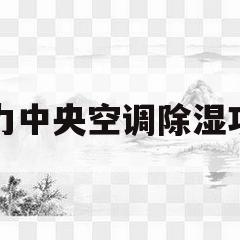 格力中央空调除湿功能(格力中央空调除湿功能图标)