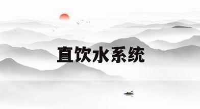直饮水系统(楼盘直饮水系统)